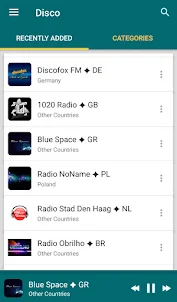 Disco radios