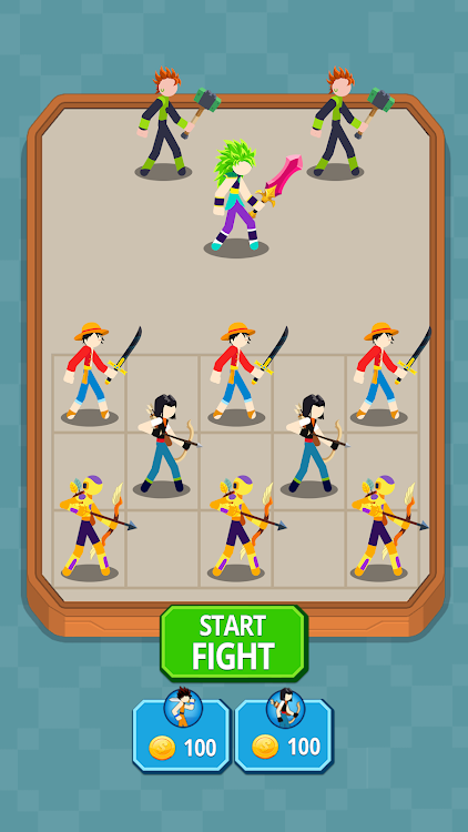 Stickman Warriors - Merge Hero - 1.18 - (Android)