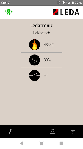 Android application LEDATRONIC App screenshort
