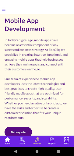 SiteCliq Screen 3