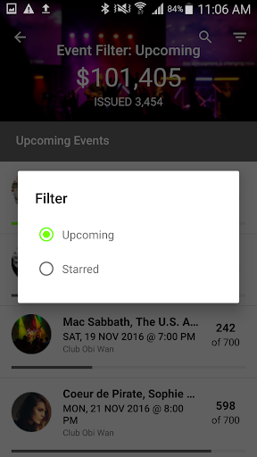 OnSale by TicketWeb Screen 2