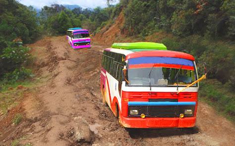 Offroad Bus Drive :3D Bus Game screenshots 2