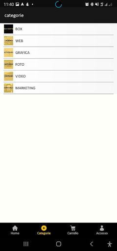 Android application Sweppa screenshort