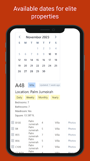 Android application Funduq screenshort
