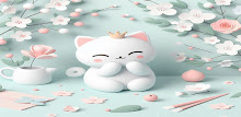 Spring Kitty Stickers APK