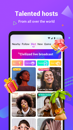 Android application BOBI Live – Live Stream, Video screenshort