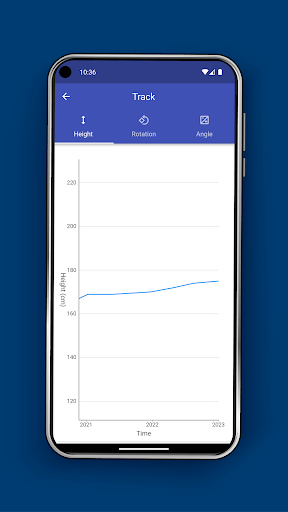 Android application myScoliosis screenshort