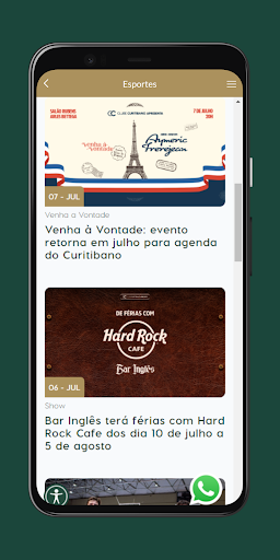 Clube Curitibano Screen 3