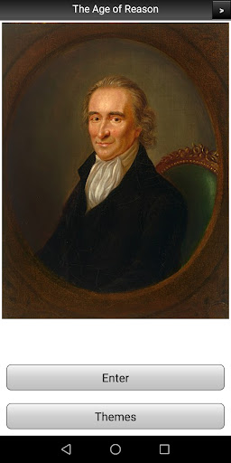 Android application Thomas Paine The Age of Reason screenshort