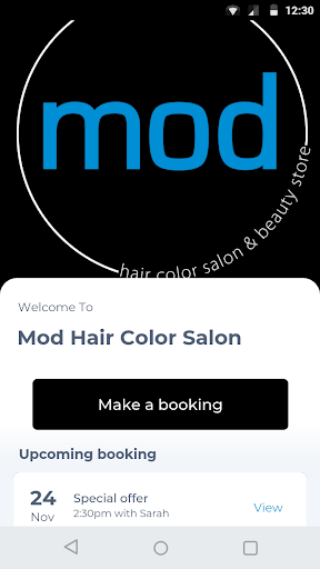 Android application Mod Hair Color Salon screenshort