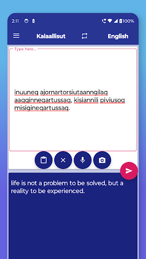 Kalaallisut English Translator