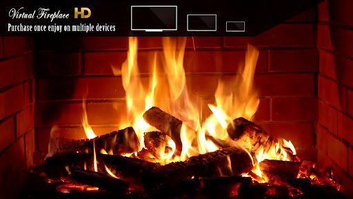Virtual Fireplace HD Screen 2