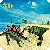 TRex Jurassic Dinosaur Sim 3D icon