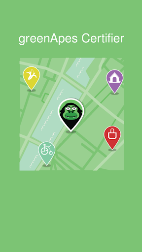 Android application greenApes certifier for partne screenshort