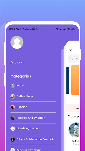 PRINTIO - Customization Store Screen 2