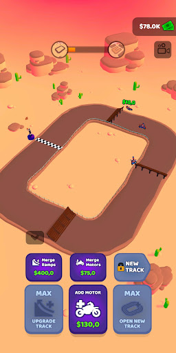 Android application Idle Motocross screenshort