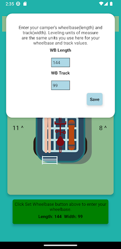 Camper Level Screen 2