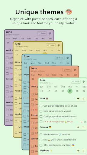 Done - minimal weekly planner screenshot 3