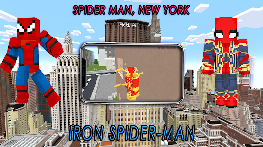 Spider-Man in Minecraft