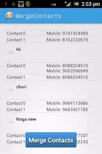 Duplicate Contact Manager Capture d'écran