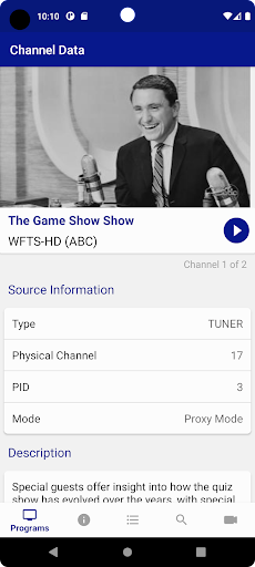 Android application Vela Monitor screenshort