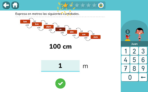 Screenshot of Aula Matemáticas