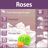 GO SMS Roses icon