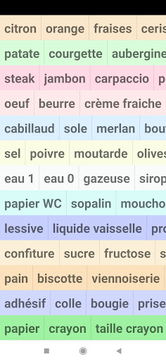 Aperçu de l'application