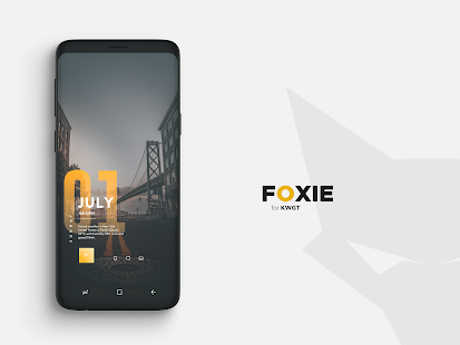 Foxie for KWGT Capture d'écran