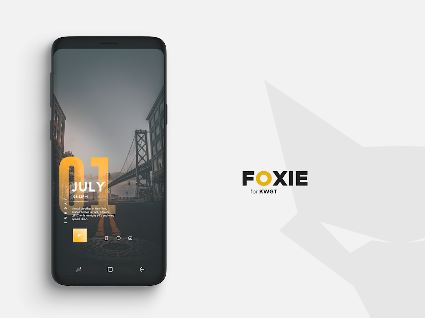 Foxie for KWGT APK [Premium MOD, Pro Unlocked] For Android 1