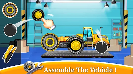 Ernte Land Farm Traktor Spiel