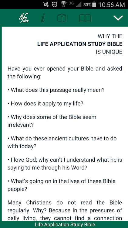 Life Application Study Bible - 8.0.2 - (Android)