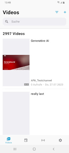 APA-IT Videoservice Screen 2