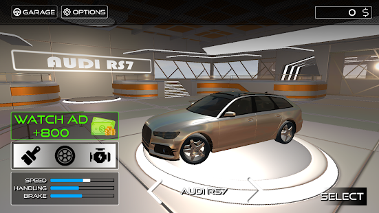 Audi Highway Car Traffic Racer Game 3 screenshots 2