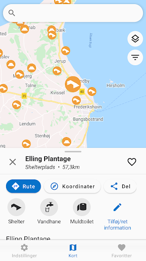 Android application Shelter screenshort