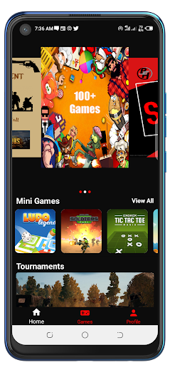 Android application Battle Hub - eSport tournament screenshort