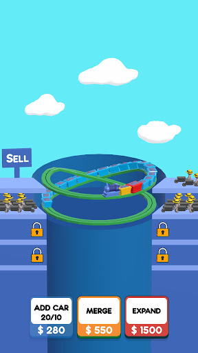 Merge Train Tycoon Screen 2
