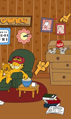 Home Sweet Garfieldライブ壁紙 !のおすすめ画像4