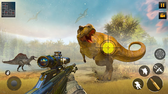 Dinosaur Hunter-Dinosaur games 1.1 screenshots 2