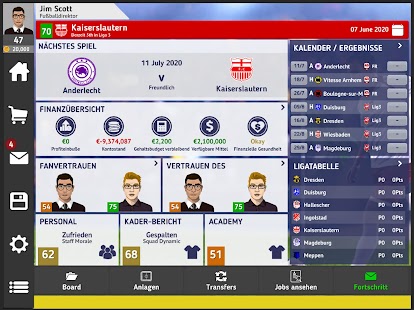 Club Soccer Director 2021 - Fußball-Management Screenshot