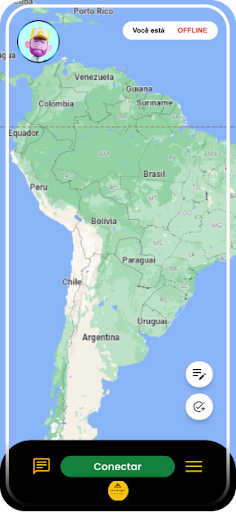 Android application JR Entregas - Profissional screenshort