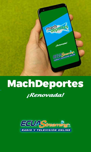Android application Radio MachDeportes screenshort