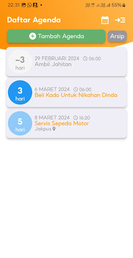 Kalender Haid Saya Screen 2