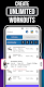 screenshot of Gym Exercises & Workouts