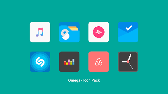 Omega - Icon Pack لقطة شاشة