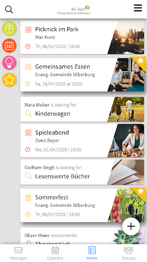 Android application Evang. Gemeinde Silberburg screenshort