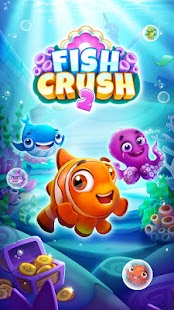 Fish Crush 2 - 2020 Match 3 Puzzle Gratis Nuevo Screenshot
