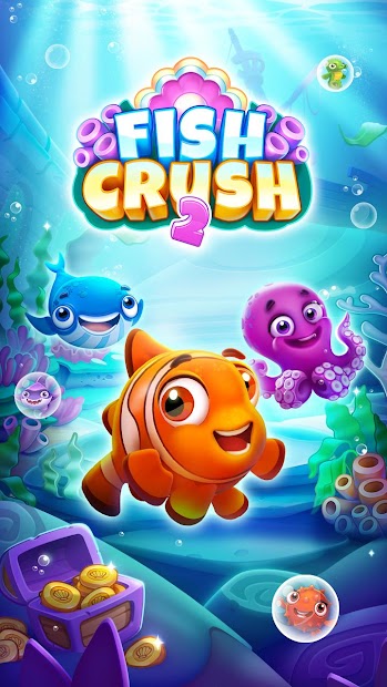 Imágen 15 Fish Crush 2 - Match 3 Puzzle android