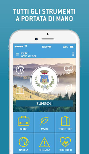 Android application PPAC Zungoli screenshort