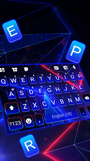 Neon Laser Lights Keyboard Bac Screen 2